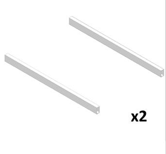 Montante Legno PVC DX/SX H150